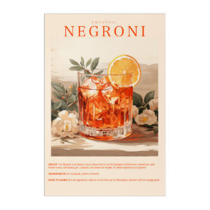 Drink Recipes  Acrylic Print