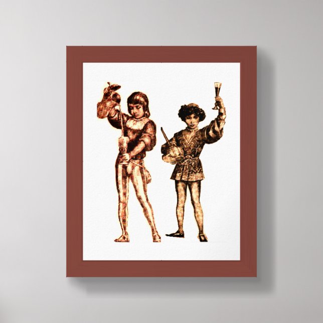 "Drink Servers" Framed Art (Framed Front)