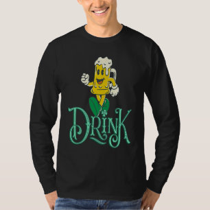 Drink St Patricks Day Beer Mug Celebration T-Shirt