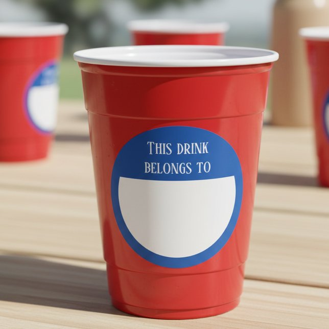 Drink Sticker Marker Name  Labels Party (Creator Uploaded)