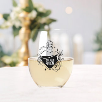 Drink Style: Stemless Wine Glass, Set Glass