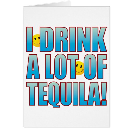 Drink Tequila Life B Cards (Front)