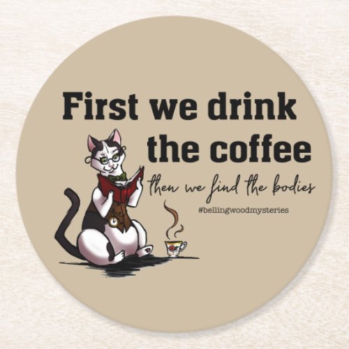 Drink the Coffee Coaster