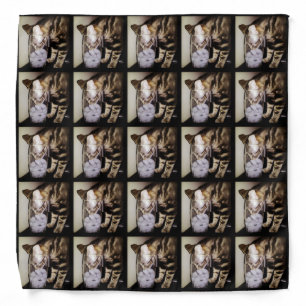 Drink Thief Cat by Shirley Taylor Bandana