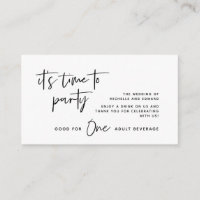 Drink Ticket, Adult Beverage, Happily Ever After