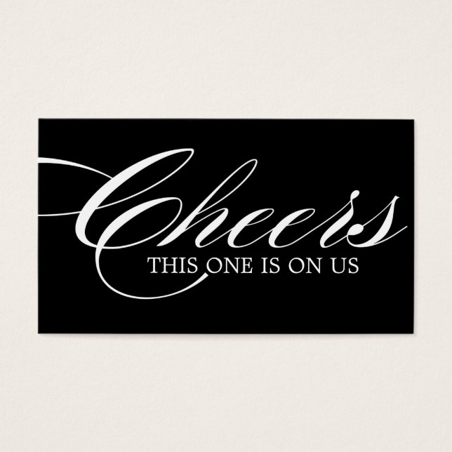 Drink Tickets - Pack of 100 (Front)