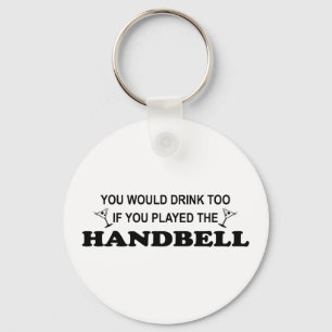 Drink Too - Handbells Keychain