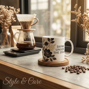 Drink Under the Stars- Giant Coffee Mug