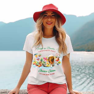 Drink Up Beaches Cocktail Fruit Bachelorette Party T-Shirt
