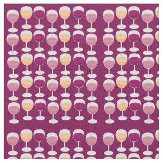 Drink Up Fun Wine Pattern