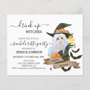 Drink Up Witches Bachelorette Budget Halloween