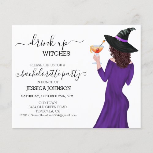 Drink Up Witches Bachelorette Budget Halloween 