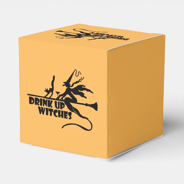 Drink Up Witches Favor Boxes (Back Side)