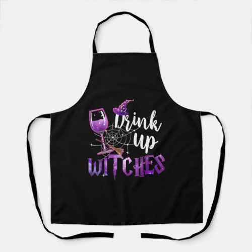 Drink Up Witches For Halloween Drinking Apron