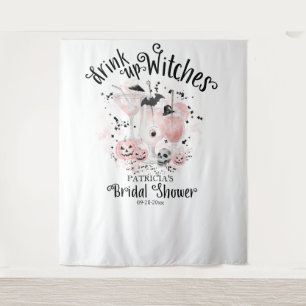Drink up Witches Halloween Bridal Shower Backdrop
