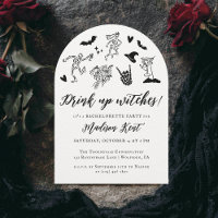 Drink up Witches! Spooky Whimsical Bachelorette