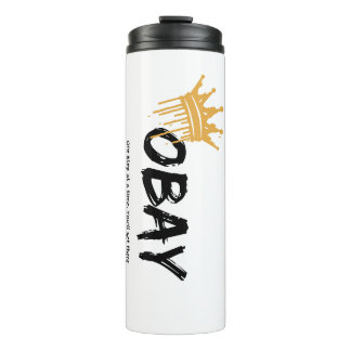 Drink with Attitude – ÖBAY Design Thermal Tumbler