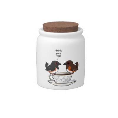 Drink Your Tea! Candy Jar