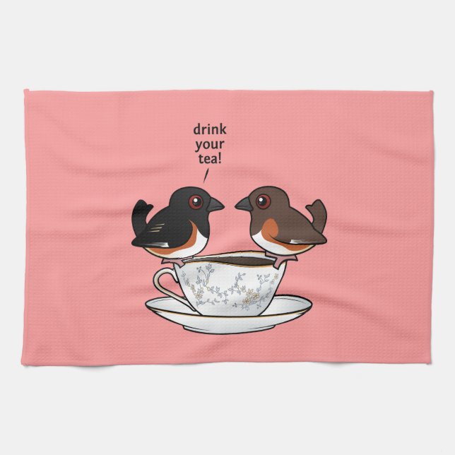 Drink Your Tea! Towel (Horizontal)