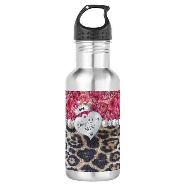 Drink Your Water Stainless Steel Water Bottle (Front)