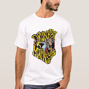 Drinken monkey T-shirt