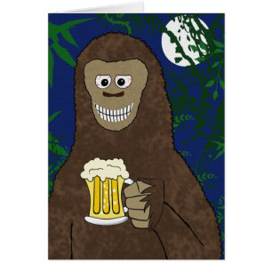 Drinkin' Bigfoot Cards