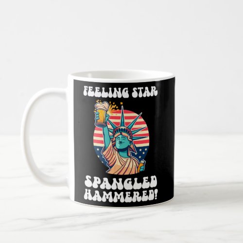 Drinking 4Th Of July America Patriot Coffee Mug