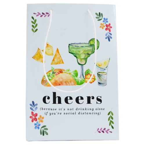 Drinking Alone  Shelter Essentials Large Gift Bag