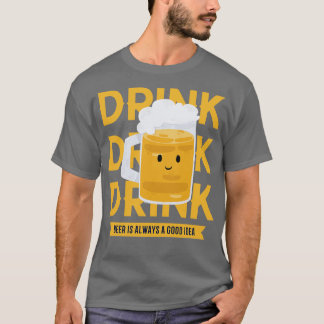 Drinking Beer T-Shirt
