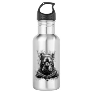 drinking bottle, stainless steel, pitbill design,c steel water bottle