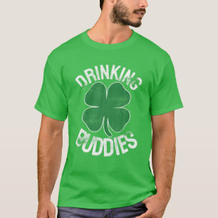 Drinking Buddies Funny St. Patrick's Day Beer Matc T-Shirt