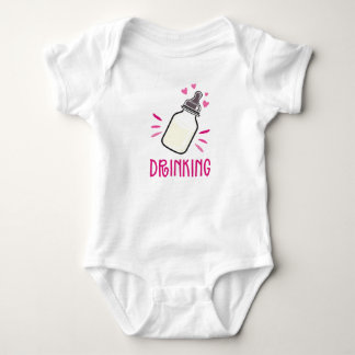 "Drinking" Buddies Twins  Baby Bodysuit