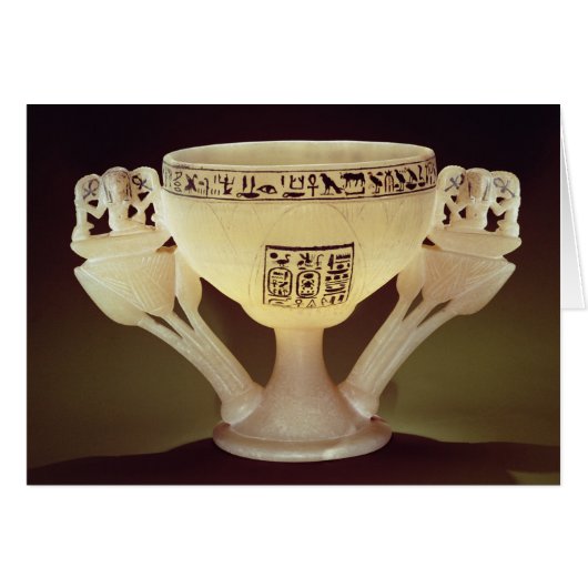 Drinking cup in the form of a half-opened (Front Horizontal)