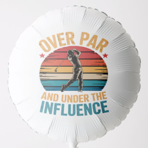 Drinking Funny Golfing Balloon