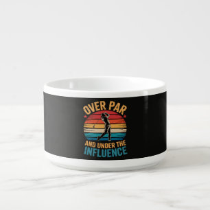 Drinking Funny Golfing Bowl