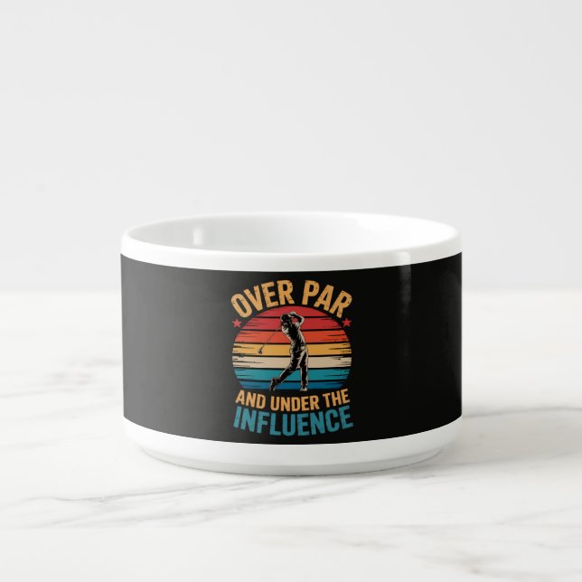 Drinking Funny Golfing Bowl (Center)