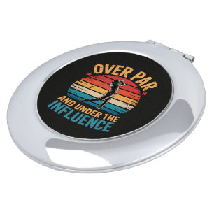 Drinking Funny Golfing Compact Mirror
