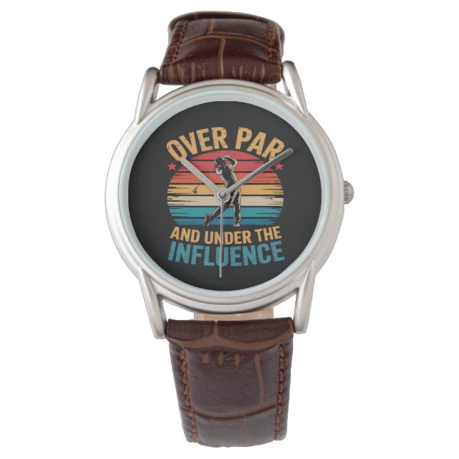 Drinking Funny Golfing Watch (Front)