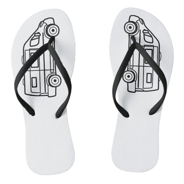 drinking glass flip flops (Footbed)