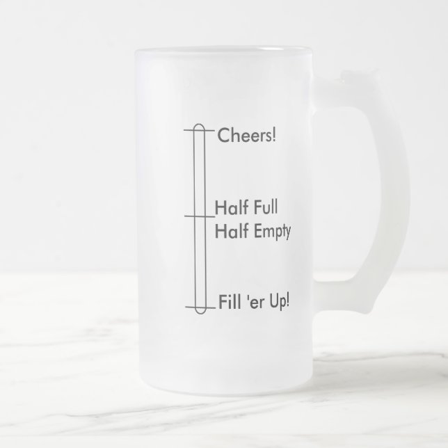 Drinking Glasses .. Clear glass beer mugs (Right)