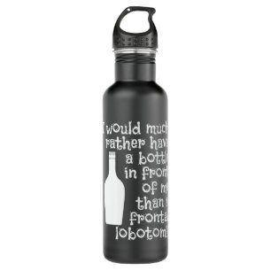 Drinking Humor Stainless Steel Water Bottle