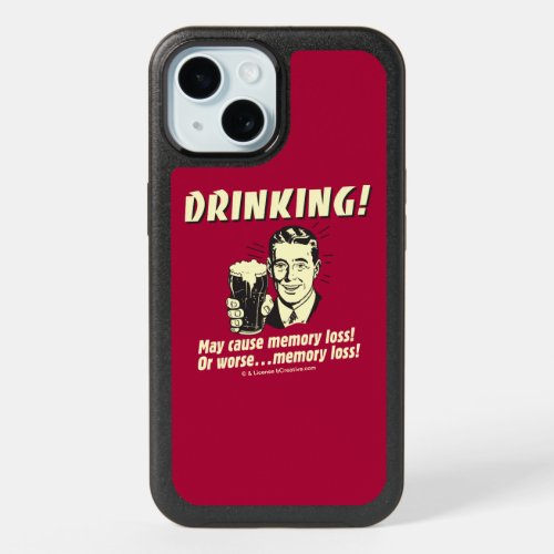 Drinking May Cause Memory Loss Worse iPhone 15 Case