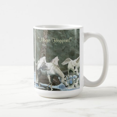 DRINKING PEGASI  TOTEMS Fantasy Art Mug