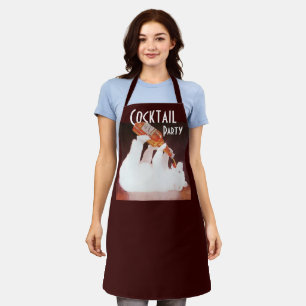 DRINKING POLAR BEER FLASK APRON