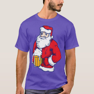 Drinking Santa Beer XMas Xmas Christmas T-Shirt