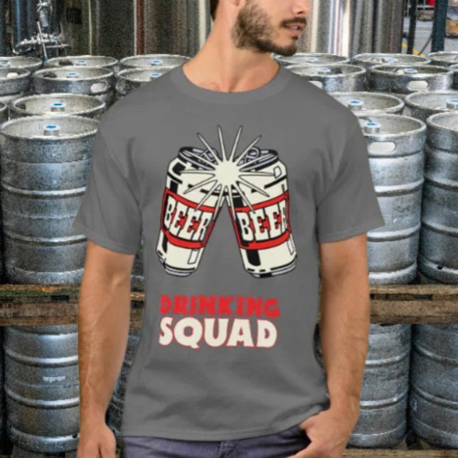Drinking Squad Beers T-Shirt (Creator Uploaded)