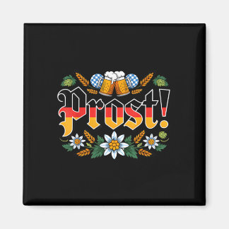 Drinking vintage german prost men women magnet