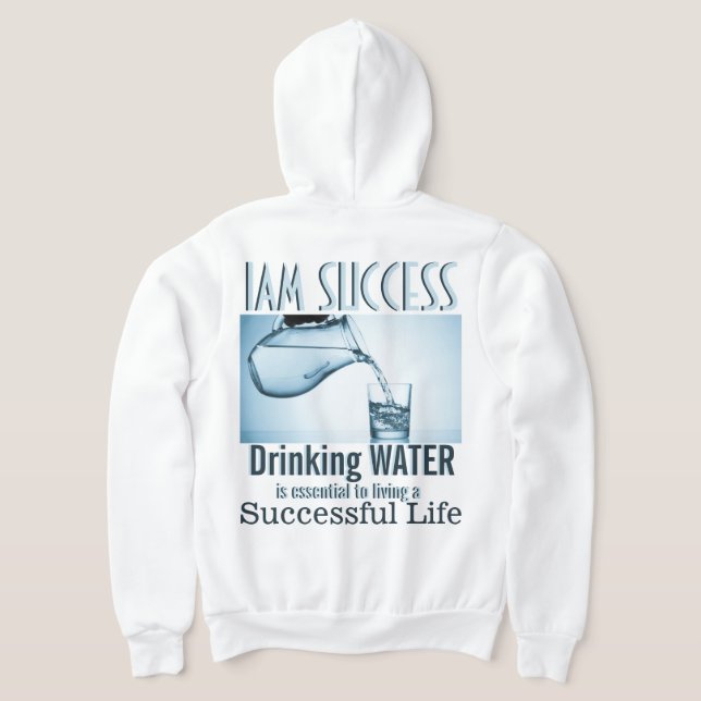 DRINKING WATER HOODIE (Laydown Back)