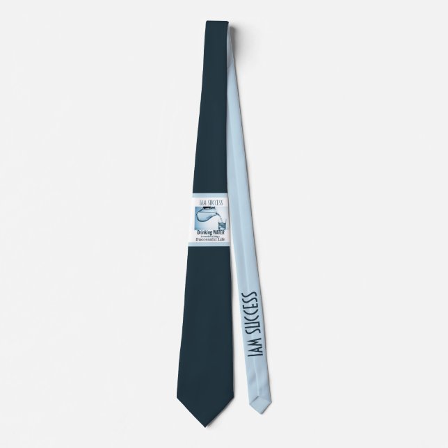 DRINKING WATER NECK TIE (Front)