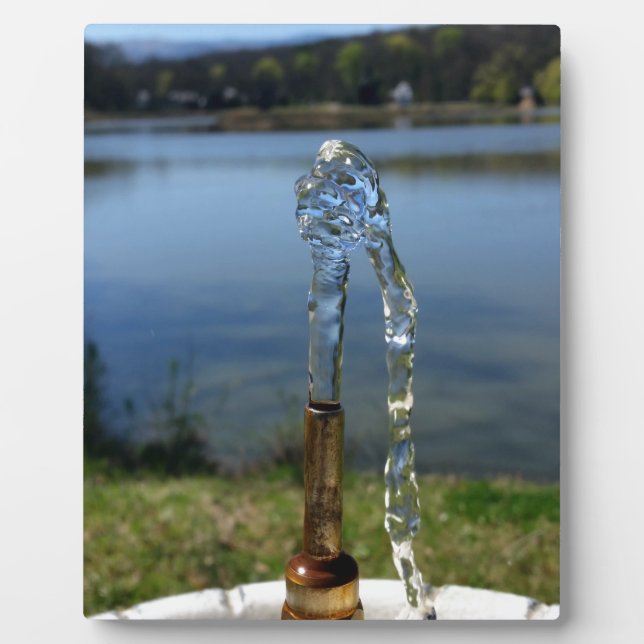 drinking water plaque (Front)